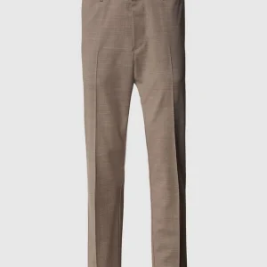 Schlussverkauf ? Tiger Of Sweden Regular Fit Anzughose Mit Woll-Anteil – Mittelbraun ? 9