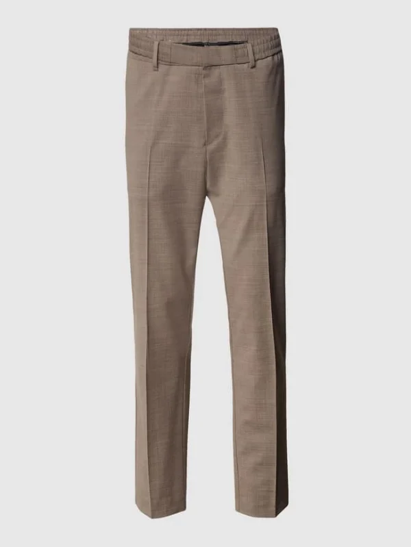 Schlussverkauf ? Tiger Of Sweden Regular Fit Anzughose Mit Woll-Anteil – Mittelbraun ? 3