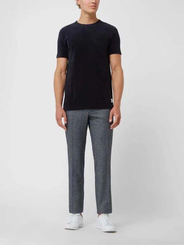 Angebote ❤️ DIGEL Modern Fit Anzughose Mit Seide-Anteil – Dunkelblau ? 1