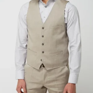 Rabatt ? Roy Robson Weste Mit Stretch-Anteil – Khaki ✔️ 13