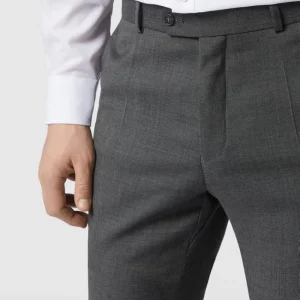 Beste Bewertungen von ? Carl Gross Modern Fit Anzughose Aus Schurwolle – Anthrazit ? 11