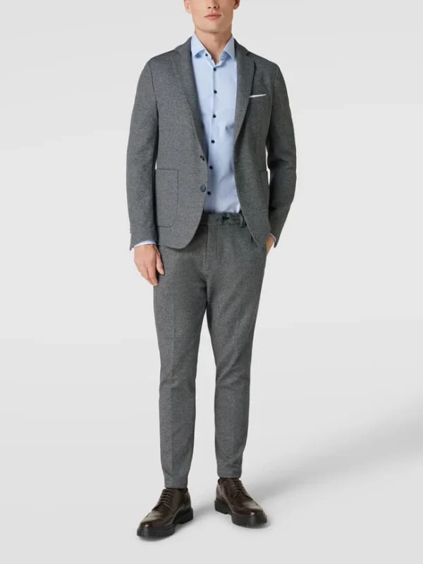 Schlussverkauf ? Cinque Hose Mit Label-Applikation Modell ‘Juno’ – Blau ? 1