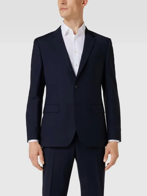 Blitzangebot ? HUGO Sakko Mit Reverskragen Modell ‘Jeffery’ – Marineblau ? 5