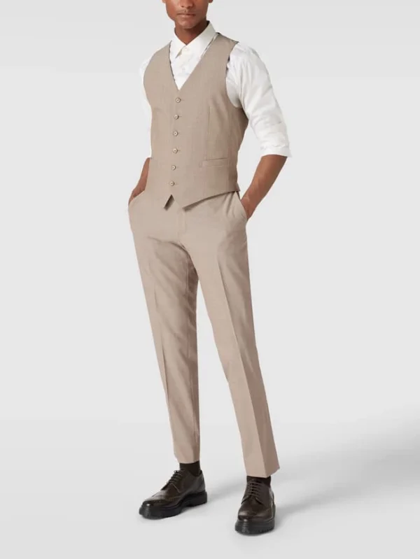 Schlussverkauf ✨ Tiger Of Sweden Weste Mit Kontrastrückseite – Beige ✨ 1