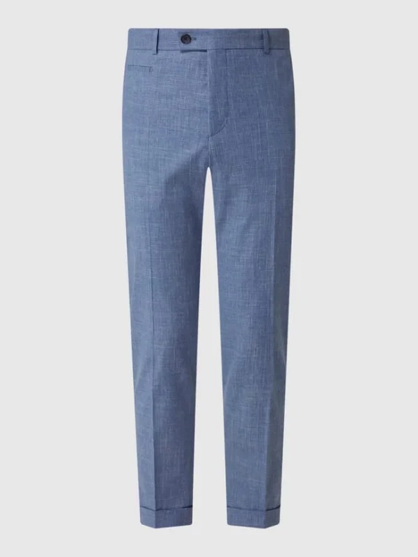 Großhandel ? Strellson Slim Fit Anzughose Mit Leinen-Anteil Modell ‘Luc’ – Hellblau ? 3