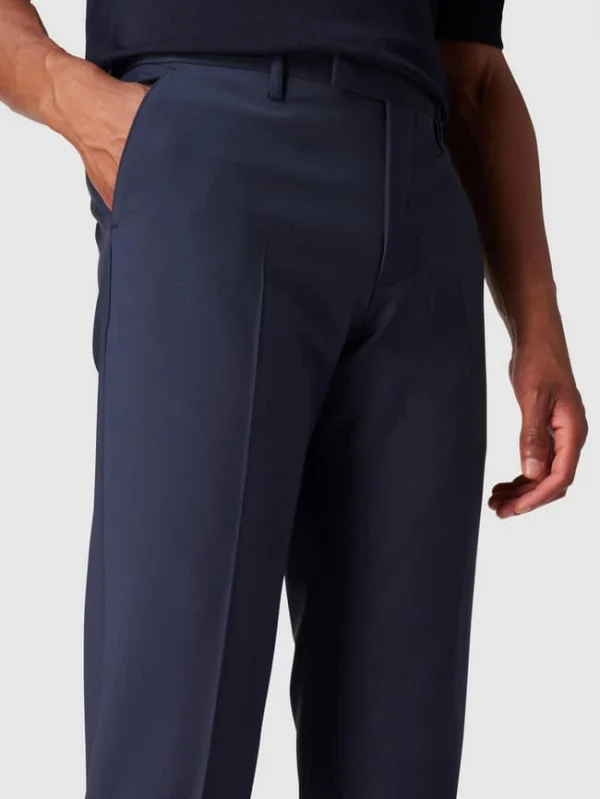 Top 10 ? Cinque Super Slim Fit Anzughose Mit Stretch-Anteil Modell ‘Cicastello’ – Marineblau ? 4