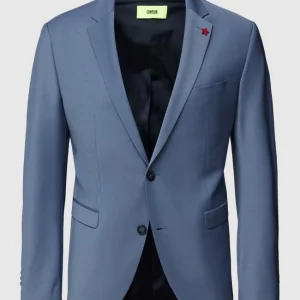 Billig ✨ Cinque Sakko Mit Floraler Anstecknadel Modell ‘Monopoli’ – Rauchblau ? 9