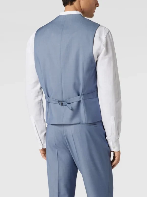 Top 10 ⭐ CG – Club Of Gents Weste Mit Schalkragen – Hellblau ? 6