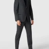 Blitzangebot ? Pierre Cardin 2-Knopf-Sakko Aus Schurwolle Mit Webmuster – Anthrazit ✔️ 7