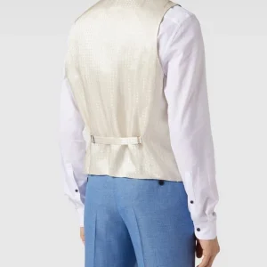 Angebote ✔️ BOSS Weste Mit Allover-Label Modell ‘Jeckson’ – Marineblau ⌛ 15