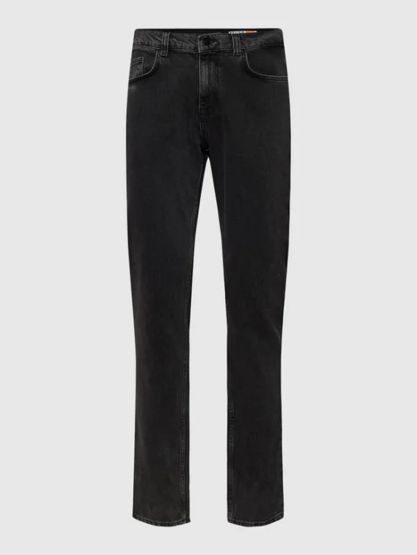 Aktion ❤️ REVIEW Straight Fit ? Jeans Im 5-Pocket-Design – Schwarz ? 3