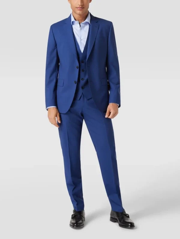 Großhandel ? BOSS Weste Mit Paspeltaschen Modell ‘Huge Vest’ – Marineblau ? 1