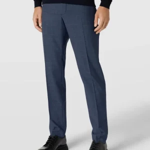 Am billigsten ? Drykorn Slim Fit Stoffhose Mit Bügelfalten Modell ‘Piet’ – Dunkelblau ? 13