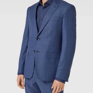 Top 10 ? BOSS 2-Knopf-Sakko Mit Glencheck-Muster Modell ‘Huge’ – Blau ✔️ 13