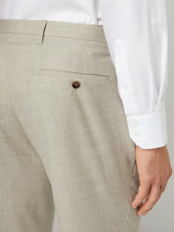 Rabatt ? CG – Club Of Gents Anzughose Aus Schurwolle – Taupe ? 4