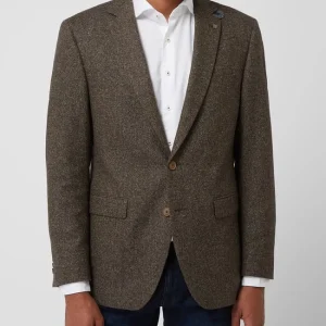 Bester Verkauf ? DIGEL Modern Fit 2-Knopf-Sakko Mit Pattentaschen Modell ‘Ezzo’ – Mittelbraun ? 15