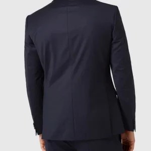 Billig ? JOOP! Collection Extra Slim Fit 2-Knopf-Sakko Aus Wolle Modell ‘Damon’ – Marineblau ? 15