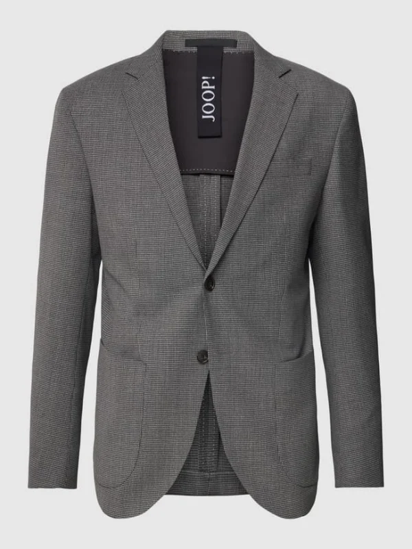 Auslauf ? JOOP! Collection Sakko Mit Allover-Muster Modell ‘Dash’ – Mittelgrau ? 3