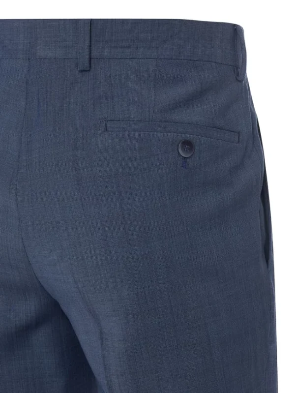 Schlussverkauf ? Daniel Hechter Modern Fit Anzughose Mit Stretch-Anteil – Blau ✨ 5