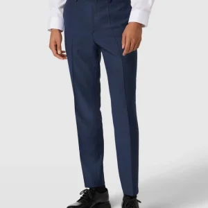 Auslauf ✨ HUGO Hose Mit Bügelfalten Modell ‘Hesten’ – Blau ? 13