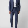 Bestes Angebot ? Carl Gross Modern Fit 2-Knopf-Sakko Aus Schurwolle Modell ‘Steven’ – Rauchblau ✔️ 5
