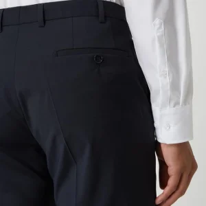 Aktion ? DIGEL Anzughose Mit Stretch-Anteil Modell ‘Noah’ – Marineblau ? 11