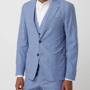 Beste Bewertungen von ? Strellson Slim Fit 2-Knopf-Sakko Mit Leinen-Anteil Modell ‘Acon’ – Hellblau ? 14