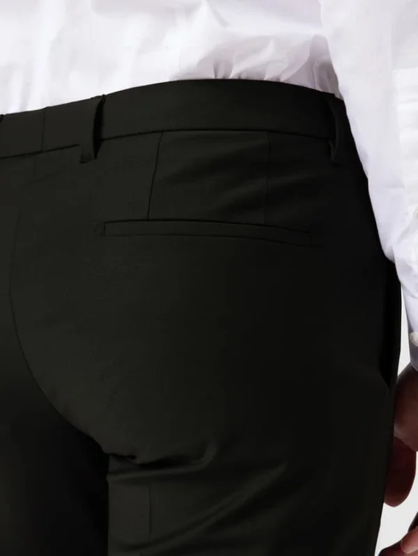 Besorgen ⌛ Drykorn Slim Fit Anzughose Mit Stretch-Anteil Modell ‘Piet’ – ‘Drynamic’ – Schwarz ? 4