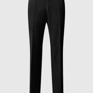 Besorgen ? Carl Gross Modern Fit Anzughose Aus Schurwolle – Schwarz ? 9