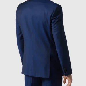Schlussverkauf ? BOSS Slim Fit 2-Knopf-Sakko Aus Reiner Schurwolle – Royalblau ? 15