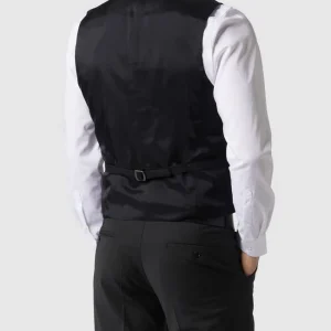 Neu ? CG – Club Of Gents Weste Mit Leistentaschen Modell ‘Carlto’ – Schwarz ❤️ 15