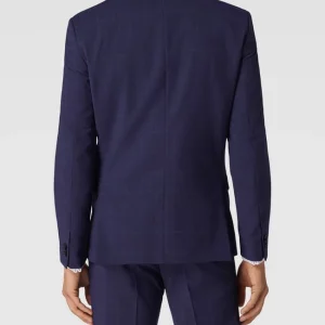 Beste Bewertungen von ? HUGO Extra Slim Fit 2-Knopf-Sakko Mit Karomuster Modell ‘Arti’ – Royalblau ? 15