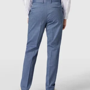 Großhandel ? BOSS Slim Fit Anzughose Mit Stretch-Anteil Modell ‘Genius’ – Bleu ? 15