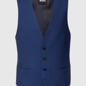 Großhandel ? BOSS Weste Mit Paspeltaschen Modell ‘Huge Vest’ – Marineblau ? 9