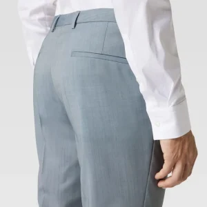 Bester Verkauf ? HUGO Extra Slim Fit Anzug Mit Strukturmuster Modell ‘Arti / Hesten’ – Rauchblau ? 19