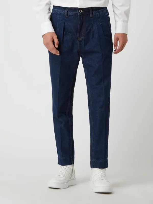 Neu ? CG – Club Of Gents Bundfaltenhose Aus Baumwolle Modell ‘Noble’ – Marineblau ❤️ 5