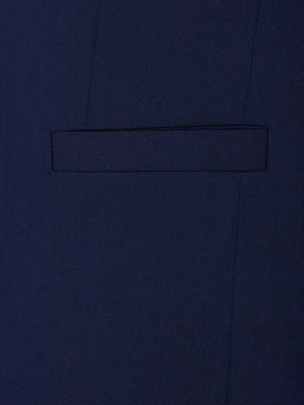 Bestpreis ? Tiger Of Sweden Slim Fit Weste Mit Stretch-Anteil Modell ‘Litt’ – Marineblau ? 3