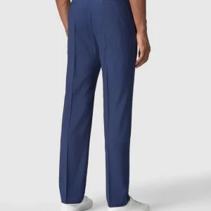 Schlussverkauf ? Strellson Slim Fit Anzughose Aus Reiner Schurwolle – Blau ? 15