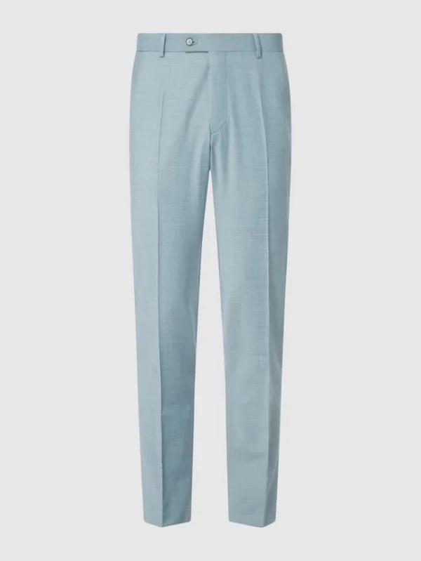 Schlussverkauf ? Daniel Hechter Modern Fit Anzughose Mit Stretch-Anteil – Bleu ✨ 1