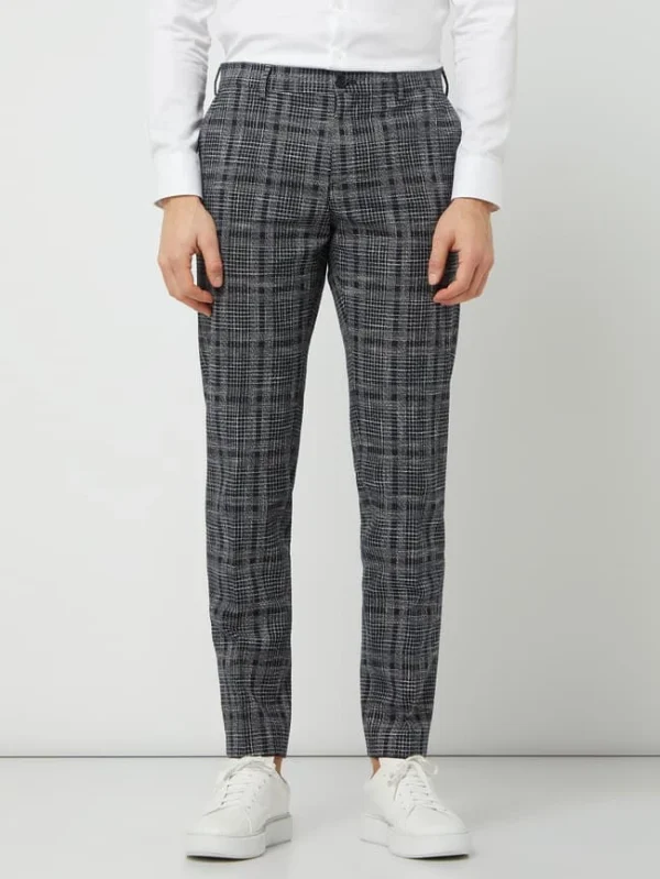 Beste Bewertungen von ? Tommy Hilfiger Slim Fit Anzughose Mit Woll-Anteil – Marineblau ⭐ 5