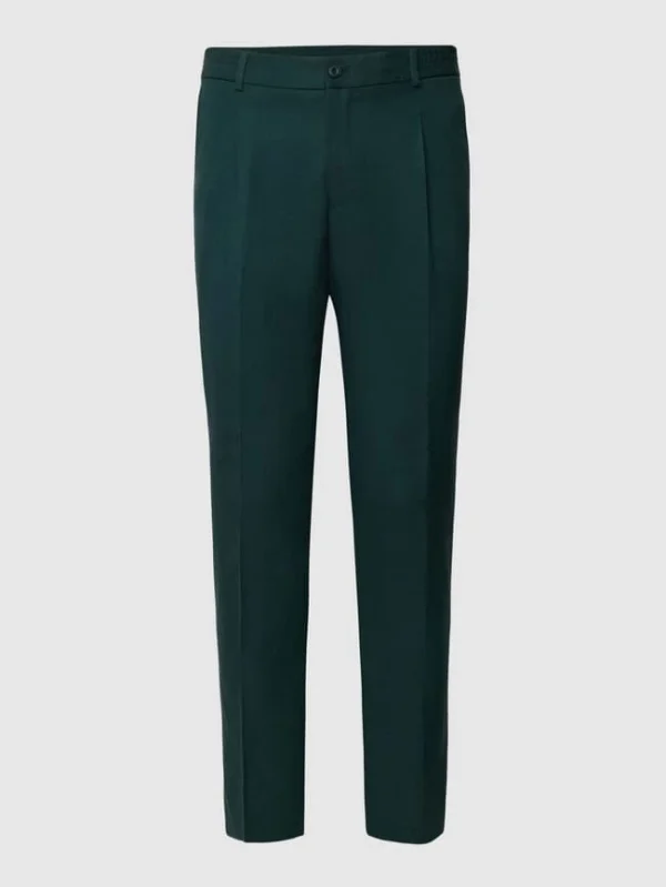 Blitzangebot ? MCNEAL Hose Mit Bundfalten – Grün ? 3