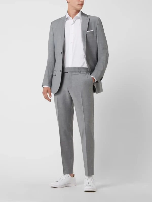 Blitzangebot ⭐ Pierre Cardin Regular Fit Anzughose Aus Schurwollmischung Modell ‘Ryan’ – Hellgrau ? 1