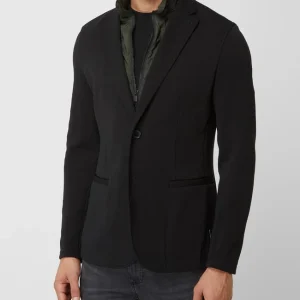 Billig ? ARMANI EXCHANGE 2-Knopf-Sakko Aus Jersey – Schwarz ✔️ 13