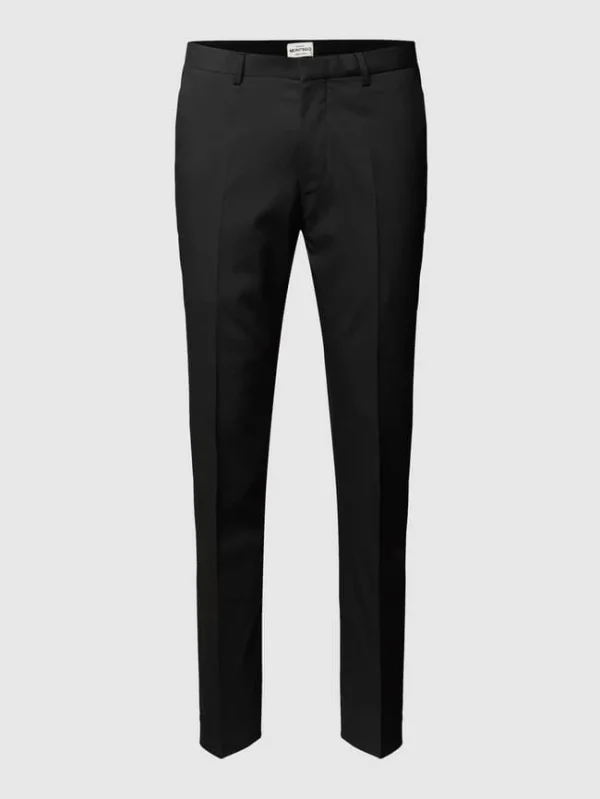Blitzangebot ❤️ Montego Anzug-Hose Mit Stretch-Anteil – Schwarz ? 3