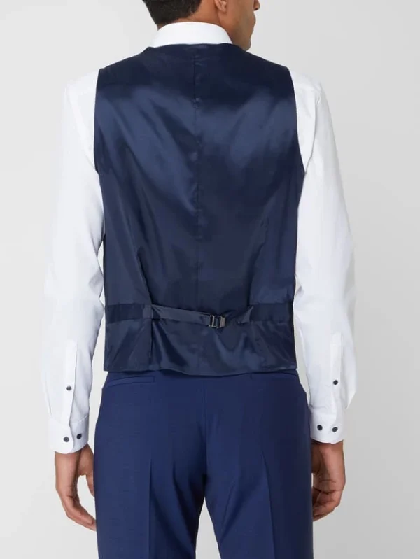 Bestes Angebot ❤️ Strellson Weste Mit Woll-Anteil Modell ‘Ves’ – Royalblau ? 6