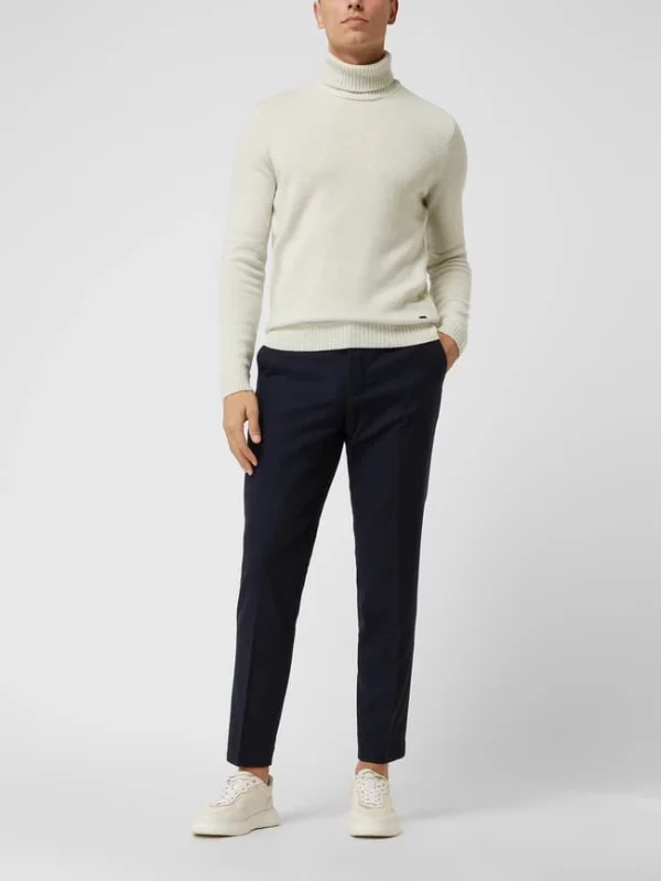 Angebote ? Selected Homme Slim Fit Anzughose Mit Stretch-Anteil Modell ‘Adrian’ – Marineblau ⭐ 1
