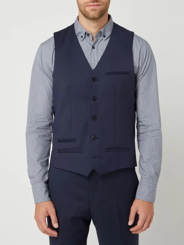 Schlussverkauf ? Matinique Weste Mit Stretch-Anteil – Marineblau ? 5