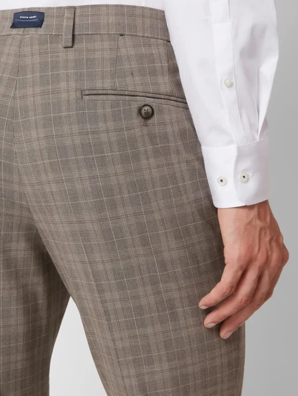 Coupon ? Pierre Cardin Modern Fit Anzughose Mit Stretch-Anteil Modell ‘Ryan’ – ‘Futureflex’ – Hellbraun ? 4