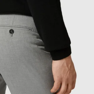 Coupon ? Selected Homme Slim Fit Anzug-Hose Mit Stretch-Anteil – Hellgrau Meliert ✨ 11
