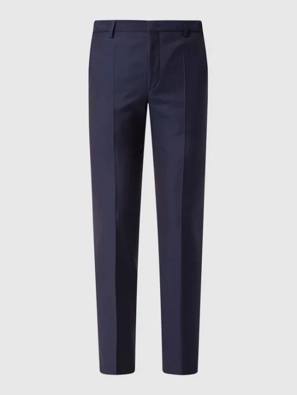 Bestes Angebot ? Pierre Cardin Modern Fit Anzughose Mit Schurwoll-Anteil Modell ‘Rick’ – ‘Futureflex’ – Marineblau ? 3